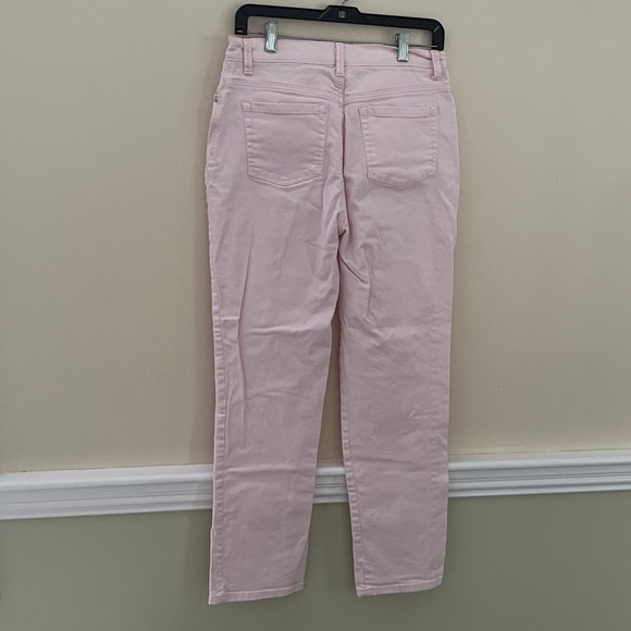GLORIA VANDERBILT Pink Amanda Straight Leg Jeans 8 NWOT - Picture 7 of 12